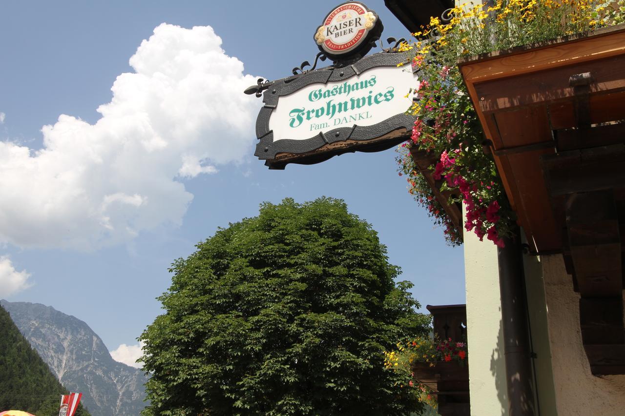 Gasthof-Pension Frohnwies Weißbach bei Lofer Kültér fotó