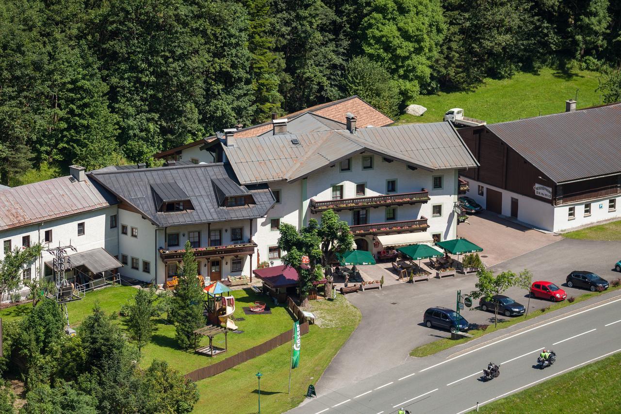 Gasthof-Pension Frohnwies Weißbach bei Lofer Kültér fotó